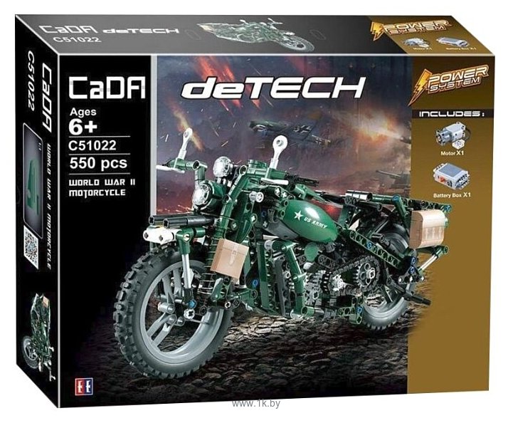 Фотографии CaDa Detech Электромеханический мотоцикл C51022W