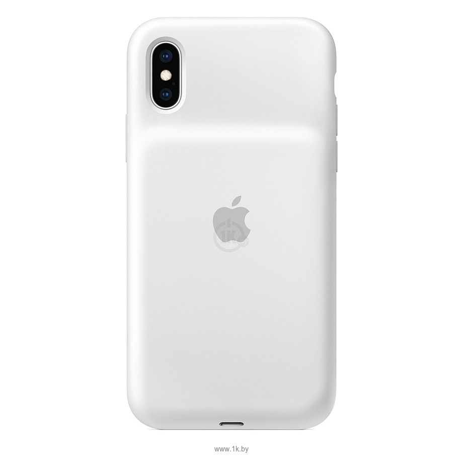 Фотографии Apple Smart Battery Case для iPhone XS (белый)