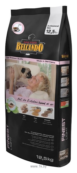 Фотографии Belcando Finest Light для пожилых собак или собак с избыточным весом мелких и средних пород (12.5 кг)