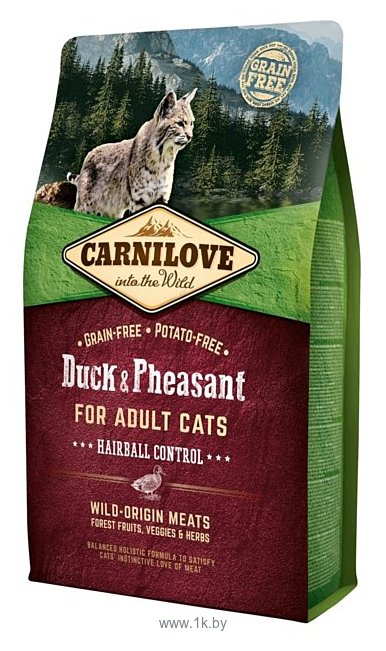 Фотографии Carnilove Carnilove Duck & Pheasant for adult cats (6 кг)