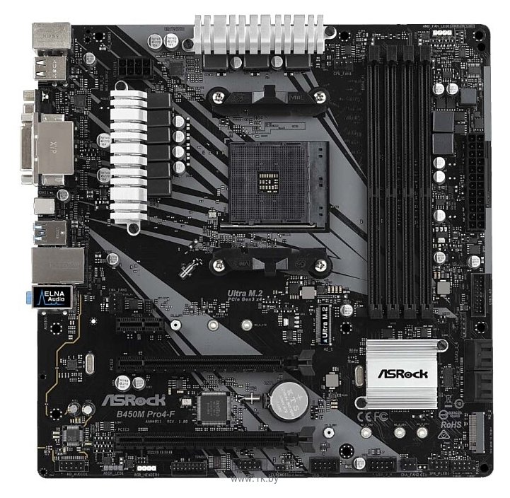 Фотографии ASRock B450M Pro4-F