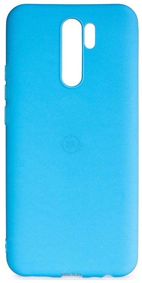 Фотографии Case Matte для Xiaomi Redmi 9 (голубой)