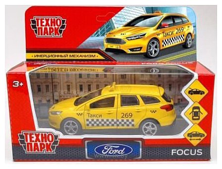 Фотографии Технопарк Ford Focus Turnier Такси FOCUSSW-12TAX-YE