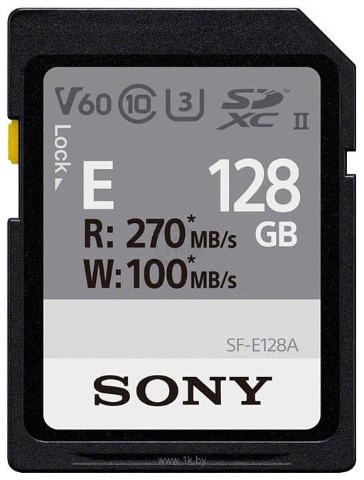 Фотографии Sony SDXC SF-E128A 128GB