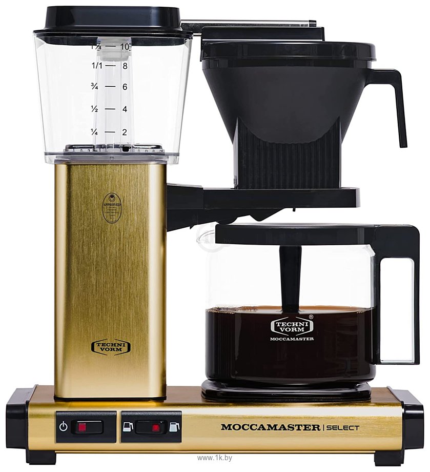 Фотографии Moccamaster KBG741 Select (золотистый)