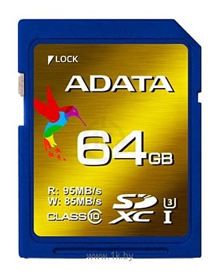 Фотографии ADATA XPG SDXC Class 10 UHS-I U3 64GB