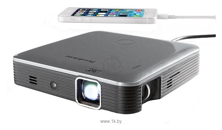 Фотографии Brookstone Pocket Projector Pro DLP IntelliBright-200 Lumens