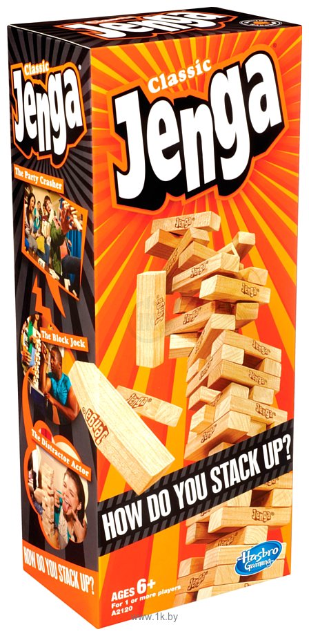 Фотографии Hasbro Jenga Classic (A2120)