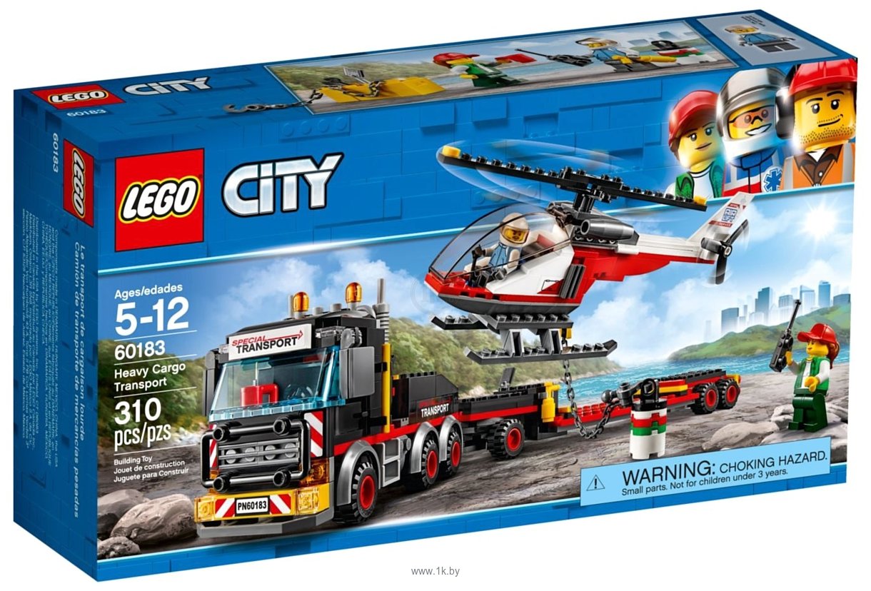 Фотографии LEGO City 60183 Перевозчик вертолета