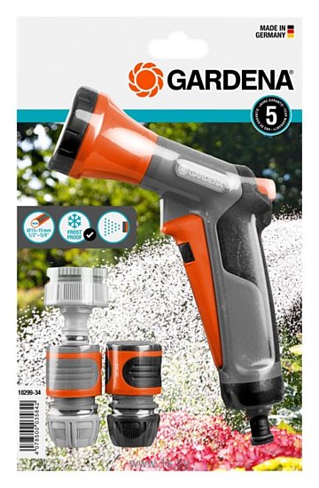 Фотографии Gardena Комплект фитингов с распылителем 18299-34