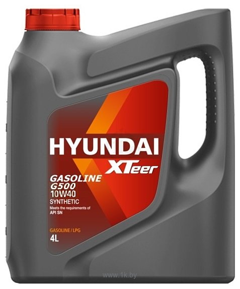 Фотографии Hyundai Xteer Gasoline G500 10W-40 4л
