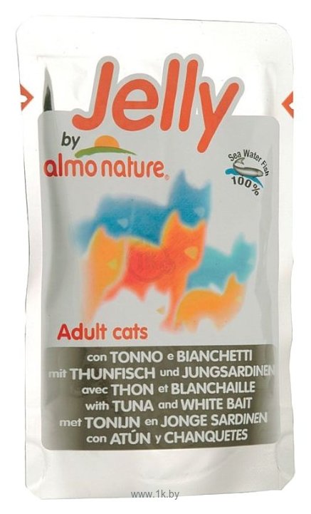 Фотографии Almo Nature (0.07 кг) 1 шт. Classic in Jelly Tuna and White Bait