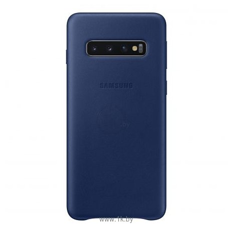 Фотографии Samsung Leather Cover для Samsung Galaxy S10 (синий)