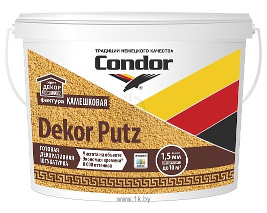 Фотографии Condor Dekor Putz камешковая (14 л)