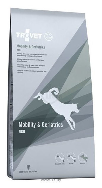 Фотографии TROVET (12.5 кг) Dog Mobility & Geriatrics MGD dry