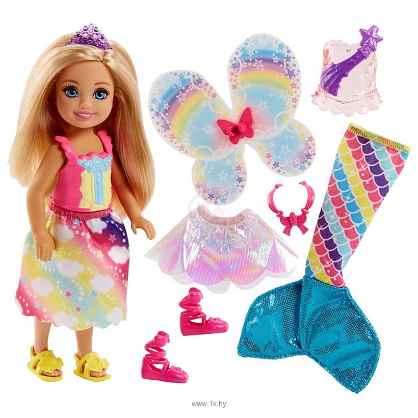 Фотографии Barbie Dreamtopia Fairytale Dress-Up Assortment FJD00