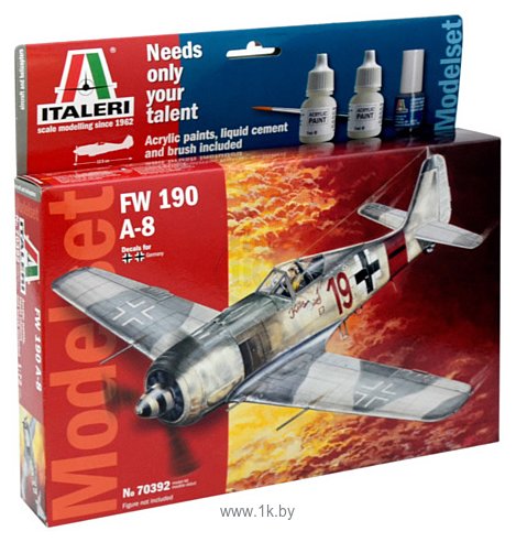 Фотографии Italeri 70392 Fw-190 A-8 Model Set