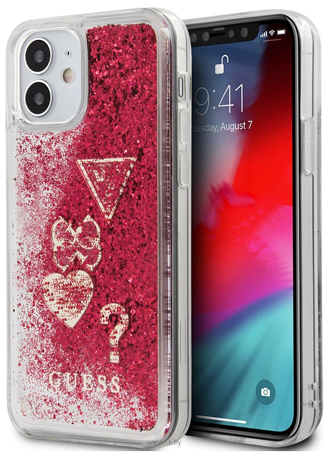 Фотографии CG Mobile Liquid Glitter Charms для Apple iPhone 12 mini GUHCP12SGLHFLRA