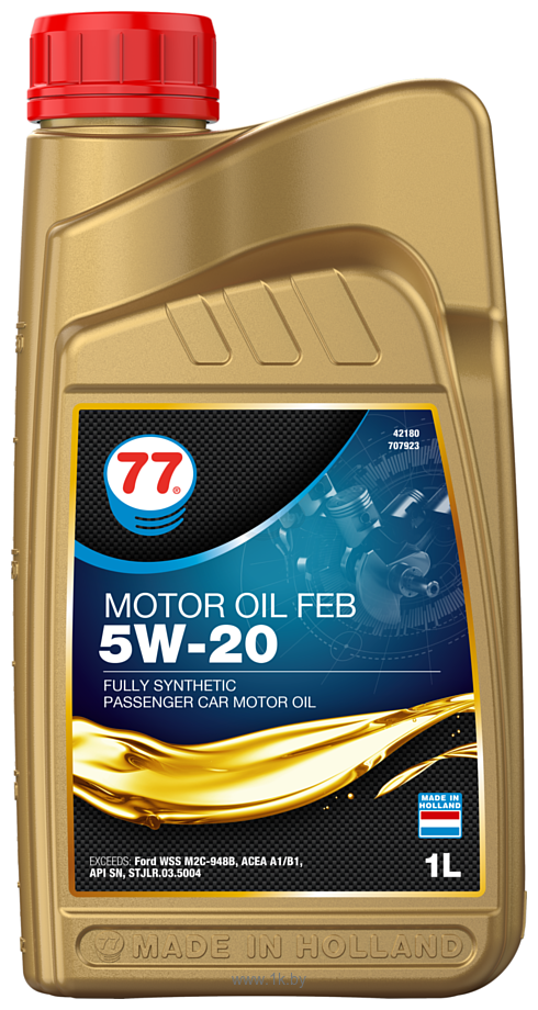 Фотографии 77 Lubricants Motor Oil FEB 5W-20 1л