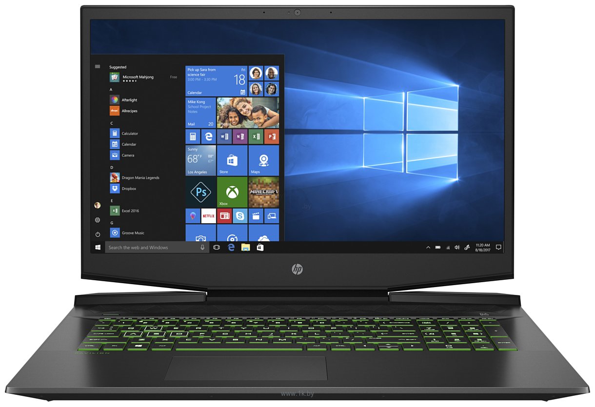 Фотографии HP Pavilion Gaming 17-cd2081ur (638F9EA)