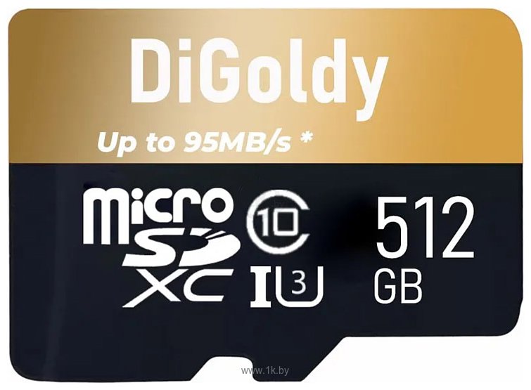 Фотографии DiGoldy Extreme Pro microSDXC 512GB DG512GCSDXC10UHS-1-ElU3 W