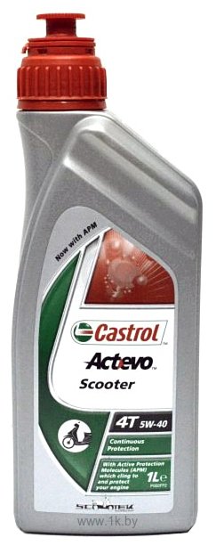 Фотографии Castrol Act Evo 4T 5W-40 1л