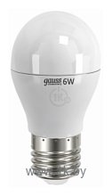 Фотографии Gauss LED ELEMENTARY G45 6W 4100K E27 53226