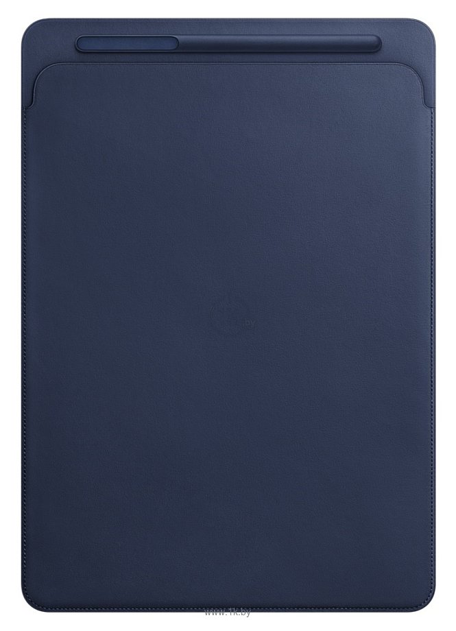 Фотографии Apple Leather Sleeve for 12.9 iPad Pro Midnight Blue (MQ0T2)