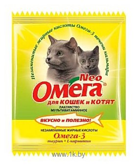 Фотографии Омега Neo Mini для кошек и котят с таурином и L-карнитином