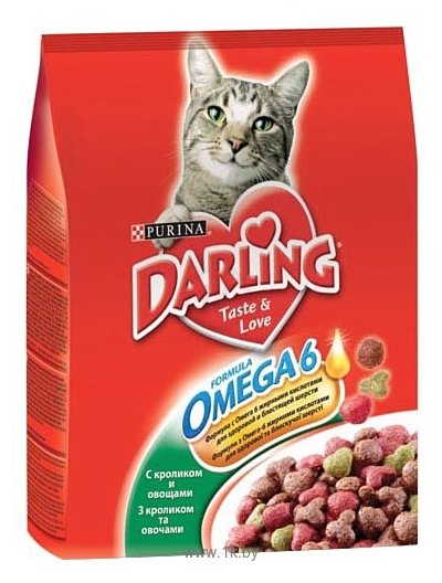Фотографии Darling Для кошек с кроликом и овощами (0.8 кг)