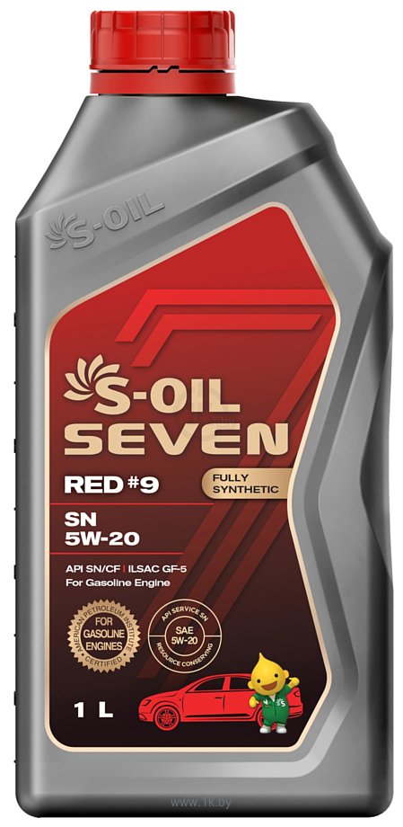 Фотографии S-OIL SEVEN RED #9 SN 5W-20 1л