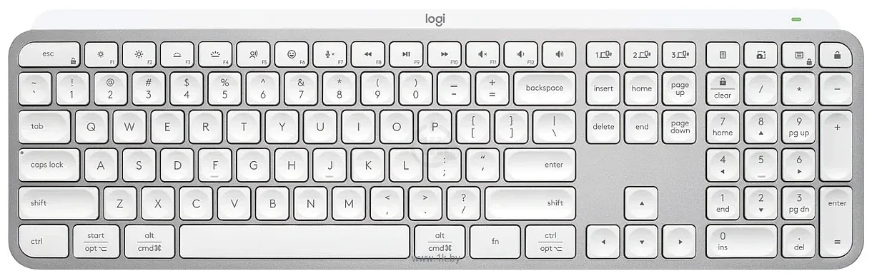 Фотографии Logitech MX Keys S 920-011588 light-gray (без кириллицы) Фотографии Logitech MX Keys S 920-011588 light-gray (без кириллицы)