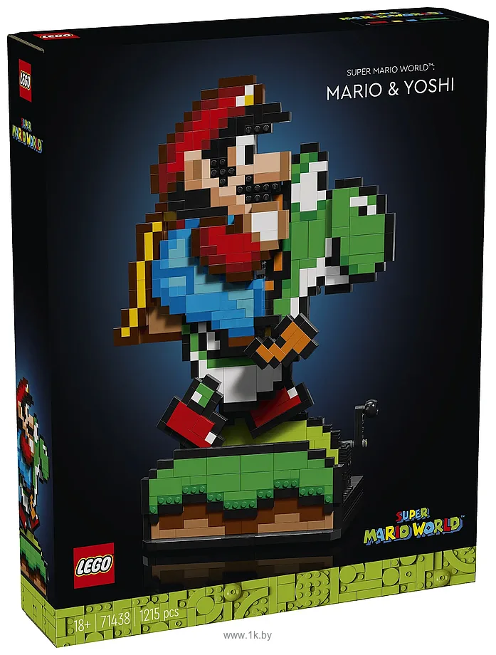 Фотографии LEGO Super Mario 71438 Марио и Йоши Фотографии LEGO Super Mario 71438 Марио и Йоши
