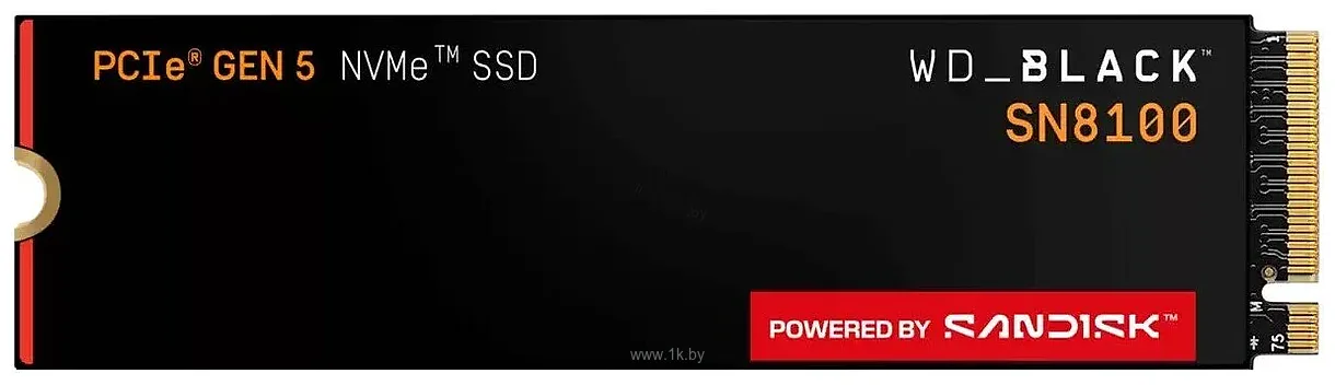 Фотографии WD Black SN8100 4TB WDS400T1X0M-00CMT0 Фотографии WD Black SN8100 4TB WDS400T1X0M-00CMT0