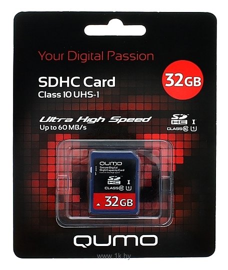 Фотографии Qumo SDHC Card Class 10 UHS-I U1 32GB