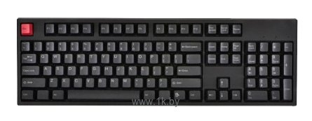 Фотографии WASD Keyboards V2 104-Key Doubleshot PBT black/Slate Mechanical Keyboard Cherry MX Clear black USB