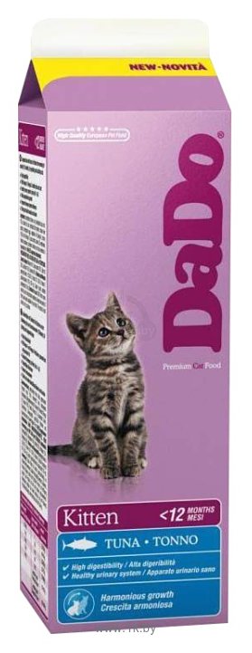 Фотографии DaDo (0.4 кг) Для котят с тунцом
