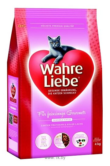 Фотографии Wahre Liebe (4 кг) Для привередливых и аллергичных кошек