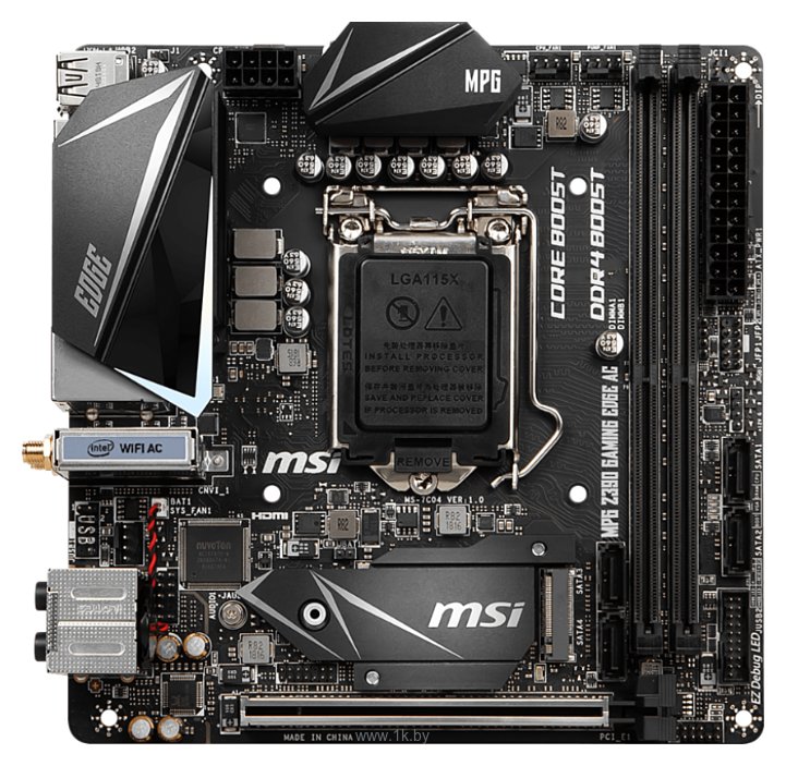 Фотографии MSI MPG Z390I GAMING EDGE AC