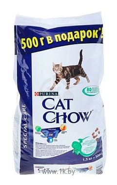 Фотографии CAT CHOW 3 в 1 с индейкой (2 кг)