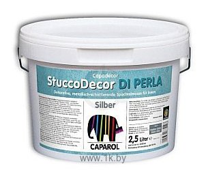 Фотографии Caparol Capadecor StuccoDecor Di Perla Silber (2.5 л)
