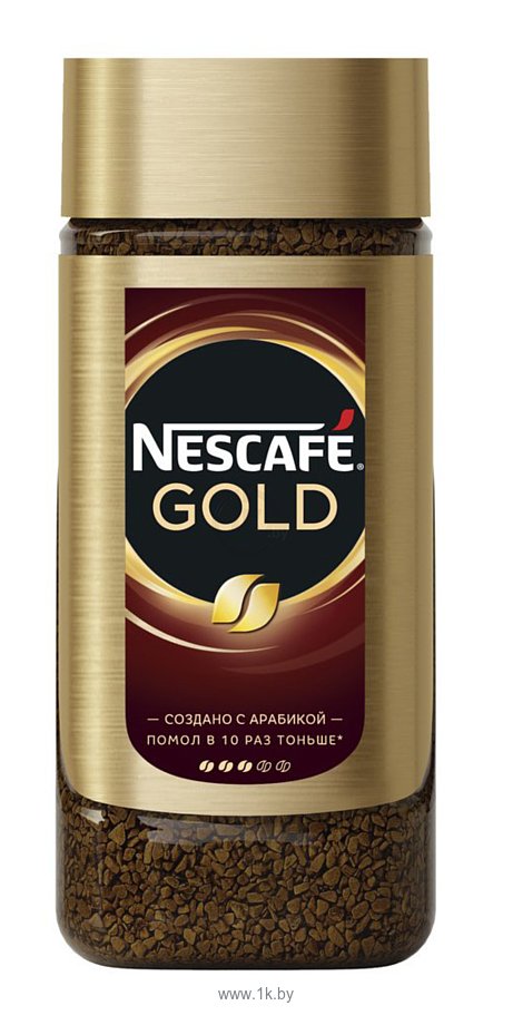 Фотографии Nescafe Gold растворимый 95 г (банка)