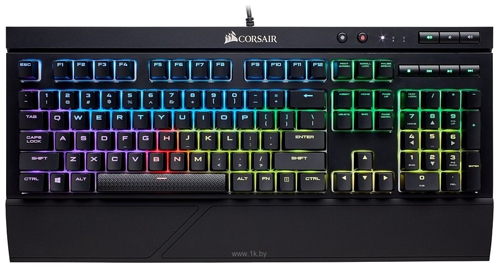 Фотографии Corsair K68 RGB Cherry MX Blue (без кириллицы)