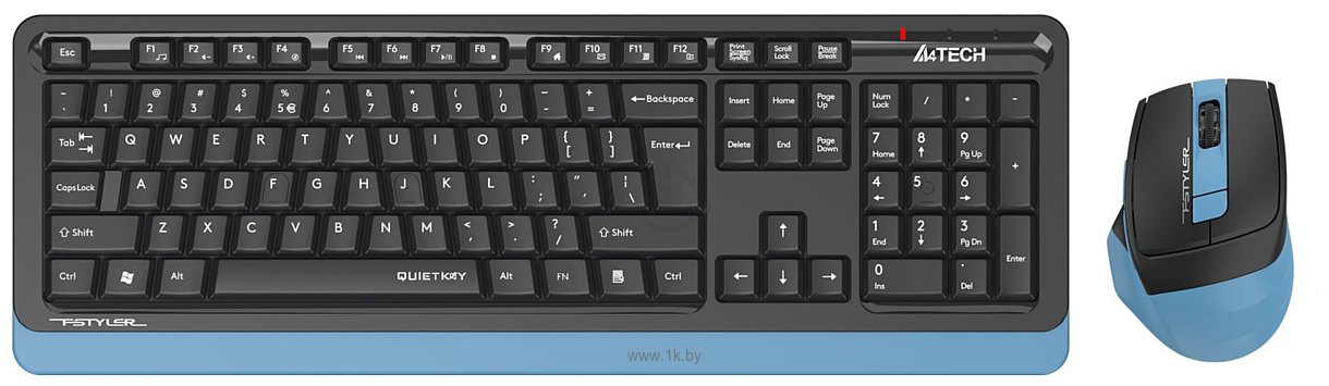 Фотографии A4Tech Fstyler FGS1035Q (черный/синий)