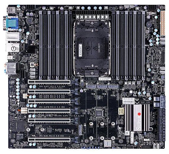 Фотографии Supermicro MBD-X13SWA-TF-B