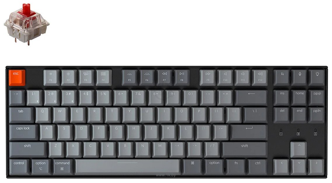 Фотографии Keychron K8-H1 RGB K8-H1-RU Gateron G Pro Red