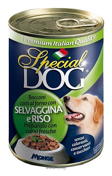 Фотографии Special Dog Кусочки Дичи с рисом (0.400 кг) 3 шт.