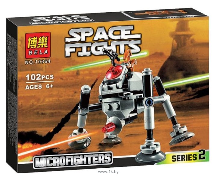 Фотографии BELA Space Fights 10364 Самонаводящийся дроид-паук