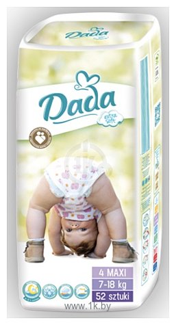 Фотографии Dada Extra soft 4 Maxi 7-18 кг (52 шт.)