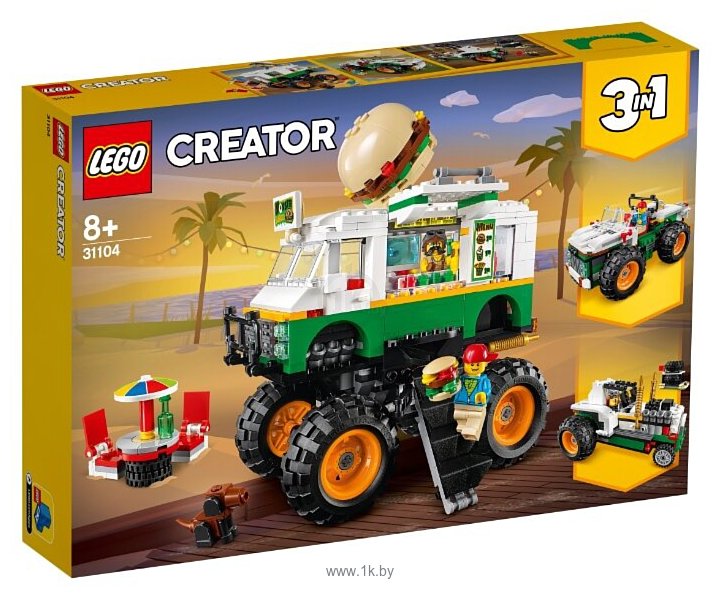 Фотографии LEGO Creator 31104 Грузовик Монстрбургер